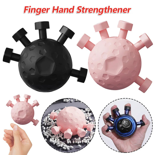 Adjustable Hand Grip Strengthener & Finger Exerciser – Power Training Tool for Hand, Wrist & Forearm Workout